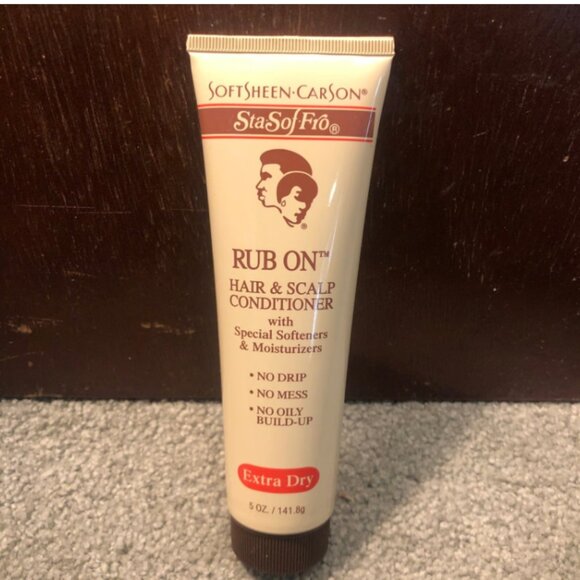 SoftSheen Carson Sta-Sof-Fro Rub On Hair & Scalp Conditioner Extra Dry, 5oz - Picture 1 of 5